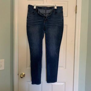 American Eagle AEO blue jegging; size 18 long
